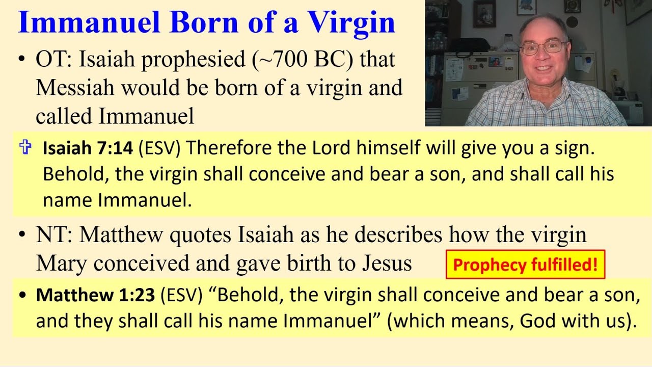 TMBV: Fulfilled Prophecies About Jesus Christ