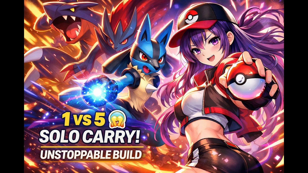 🔴  Live Legend Push with Teammates and 2v2 custom🔥#PokemonUnite #PokemonUniteLive #LiveGaming