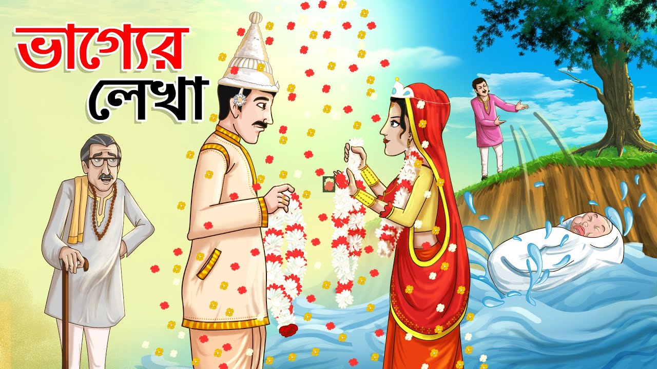 ভাগ্যের লেখা || Bangla Golpo || Thakurmar jhuli || Rupkothar Golpo || Bangla Cartoon ||