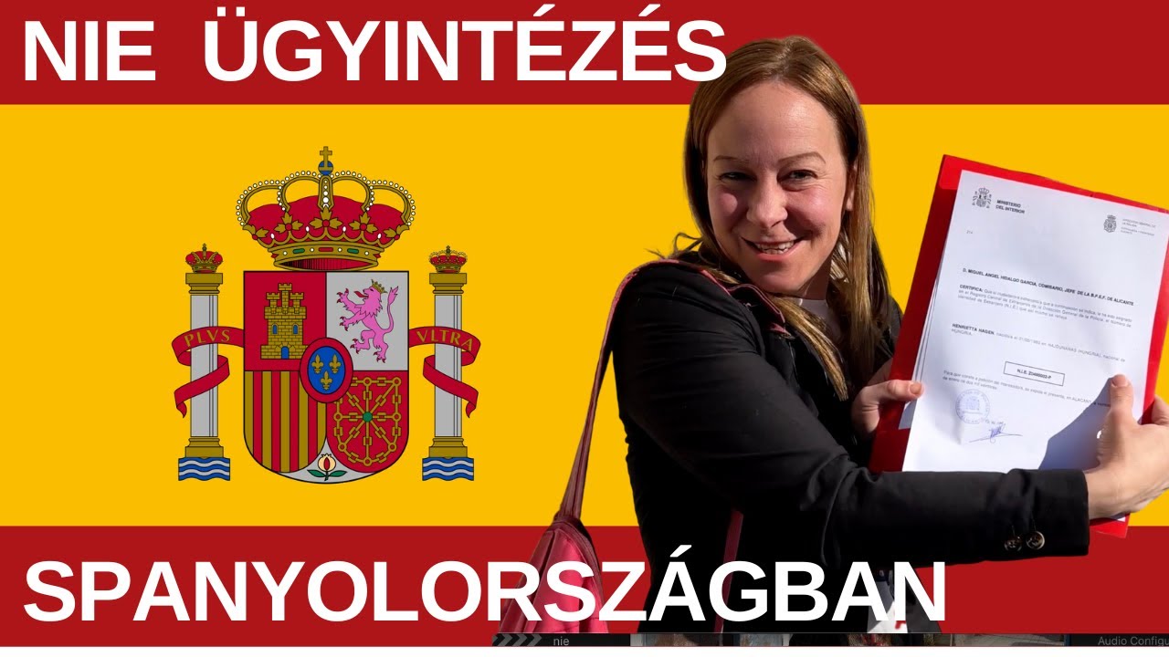 NIE ÜGYINTÉZÉS SPANYOLORSZÁGBAN //  Beregisztráltunk az országba! 💃 🇪🇸  // 2023. Január