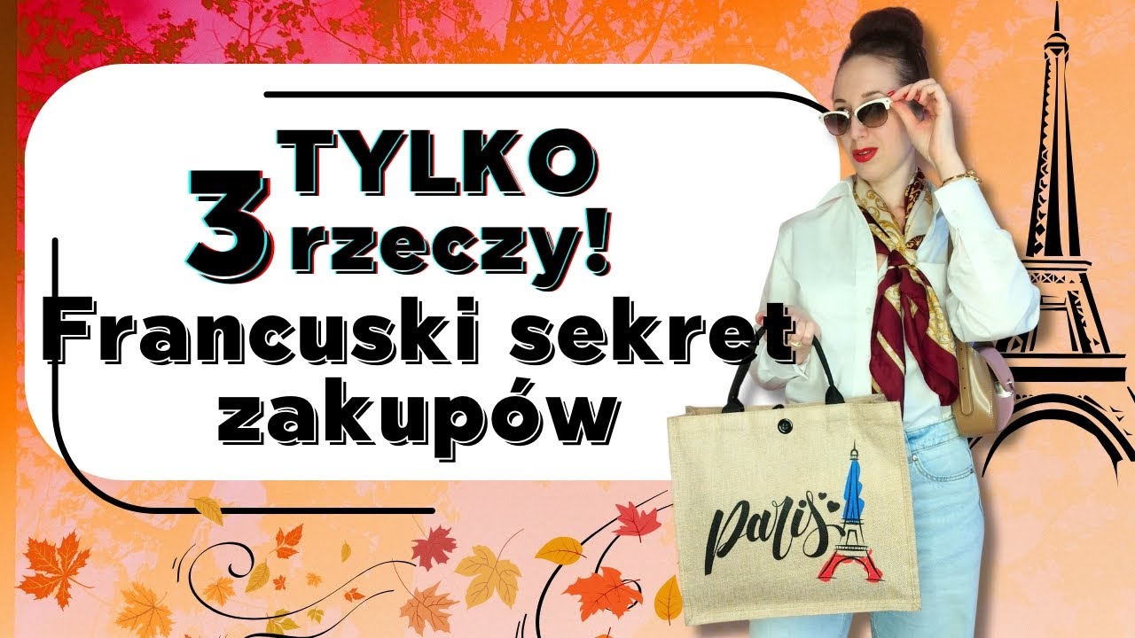 3 ponadczasowe zakupy na jesień – moja paryska garderoba🗼🍂