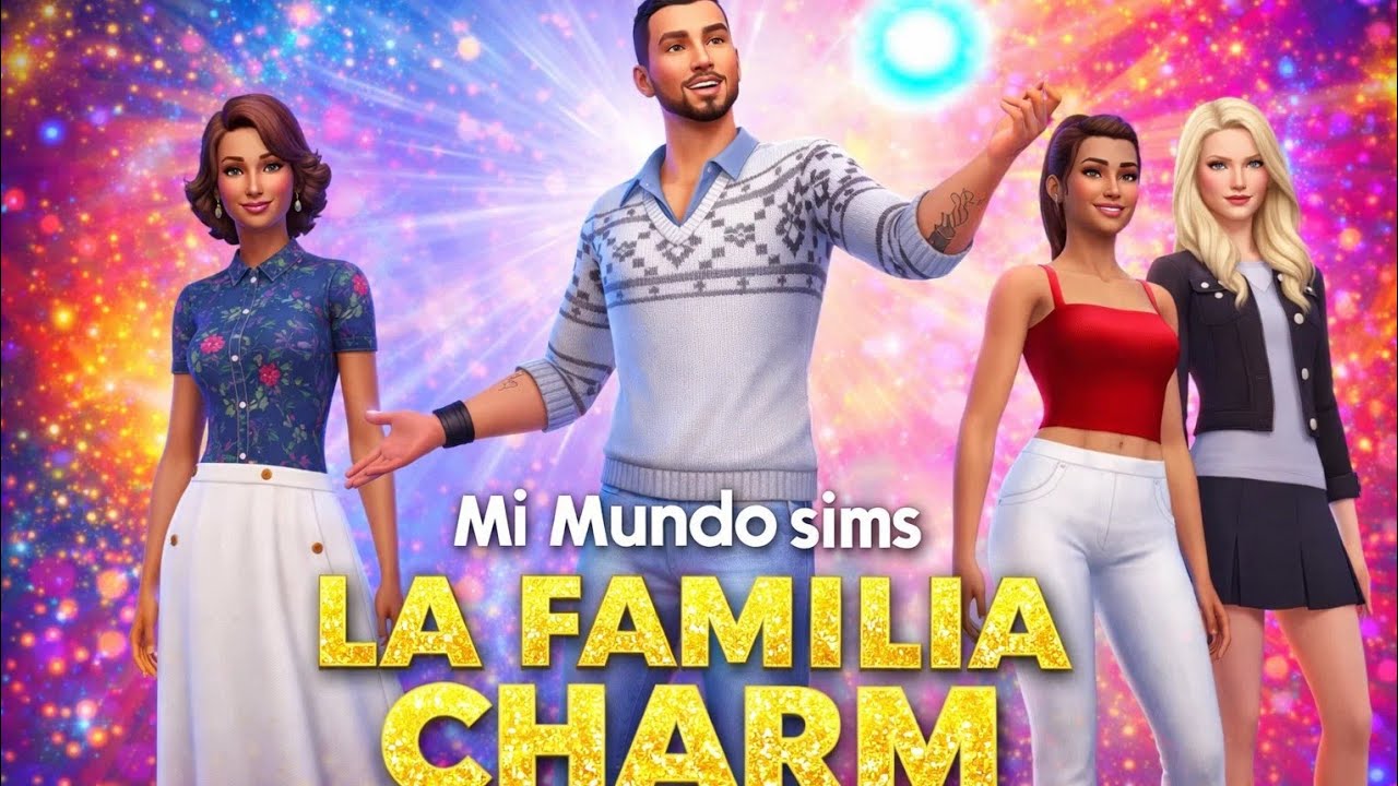 [ESP/Eng?] EDITEMOS A LA FAMILIA CHARM #TheSims4 #sims (Serie)