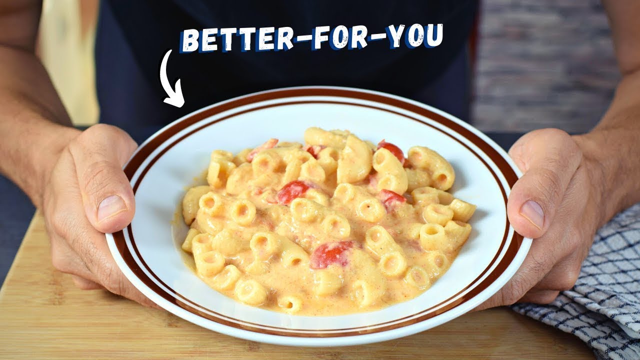 Healthy mac and cheese I can eat more often without any guilt.