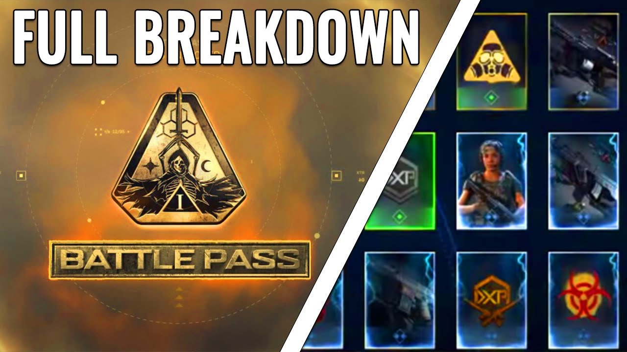 *ALL REWARDS* FULL SEASON PASS MODERN WARFARE (BREAKDOWN) : 100 TIERS !