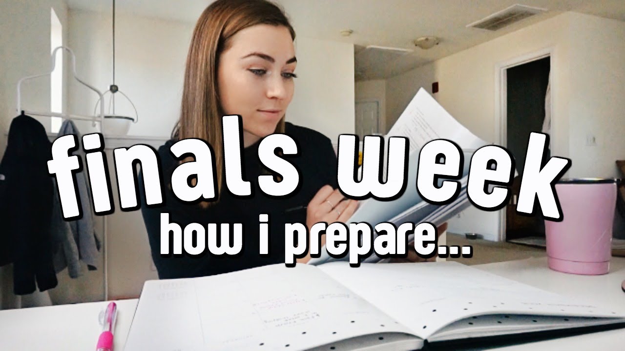 HOW I PREPARE FOR FINAL EXAMS | college study motivation