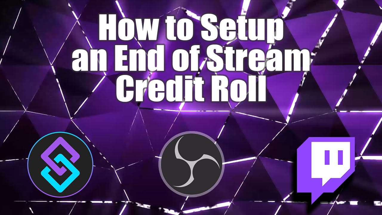 StreamerBot Credit Roll Setup