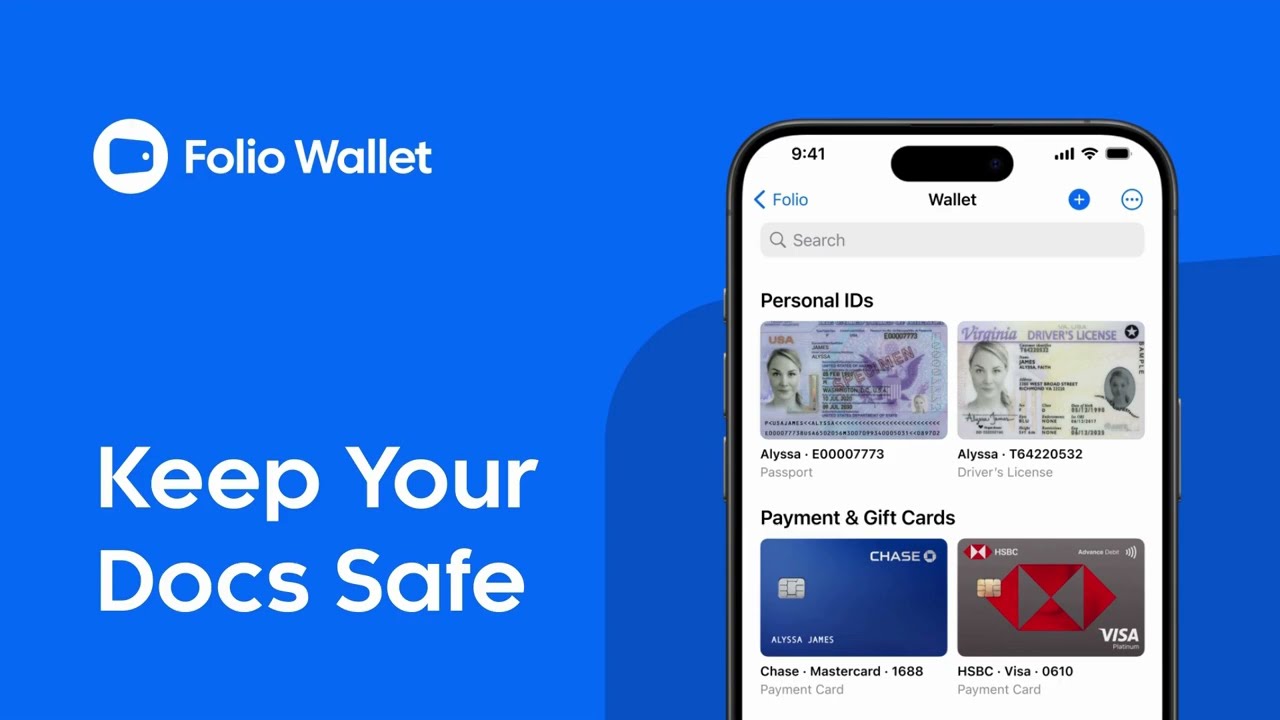 Folio Digital Wallet App &mdash; #1 Alternative to Apple Wallet and Google Wallet