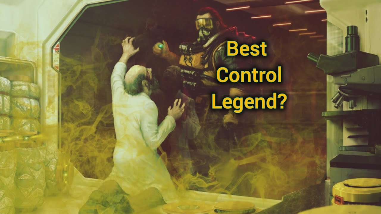 Caustic might be the best Controller still! (Apex legends)