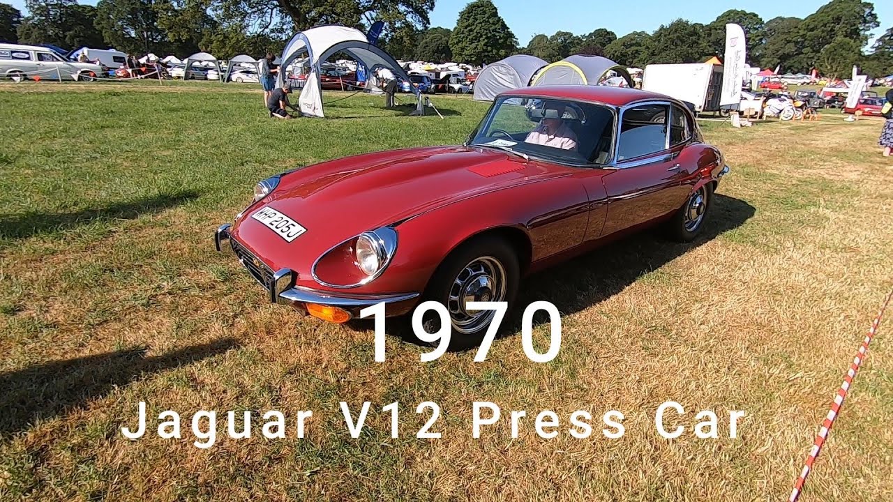 Jaguar E-Type V12 Press Car from 1970