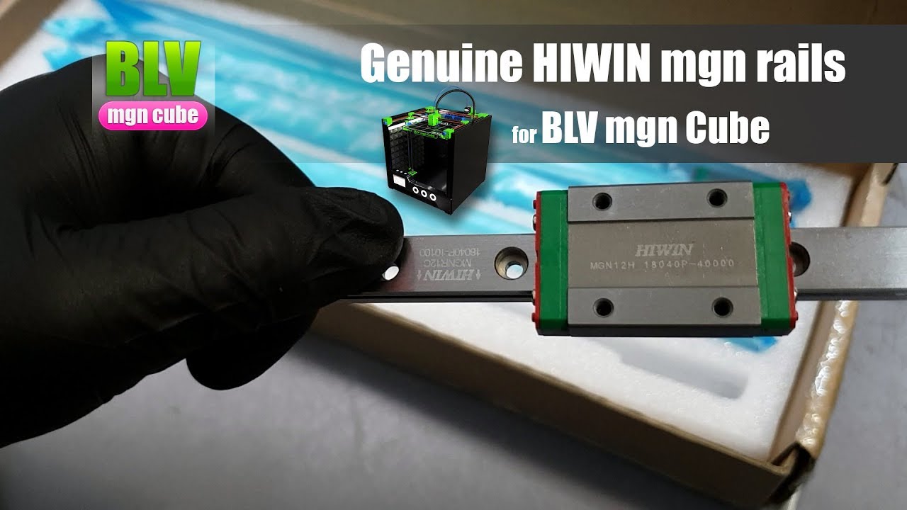Genuine Hiwin mgn rails for BLV mgn Cube 3D printer