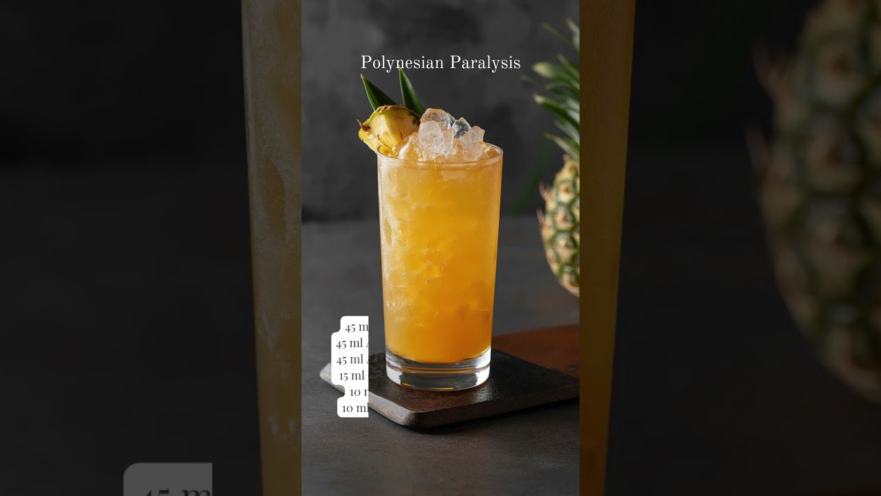 Polynesian Paralysis  #cocktail #sommerdrink #drinkrecipes #drink #cheer #cocktailrecipes