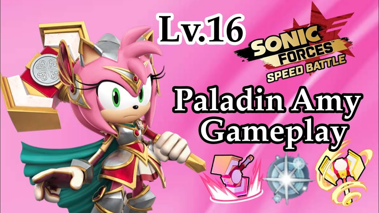 Sonic Forces Speed Battle - Paladin Amy - Gameplay