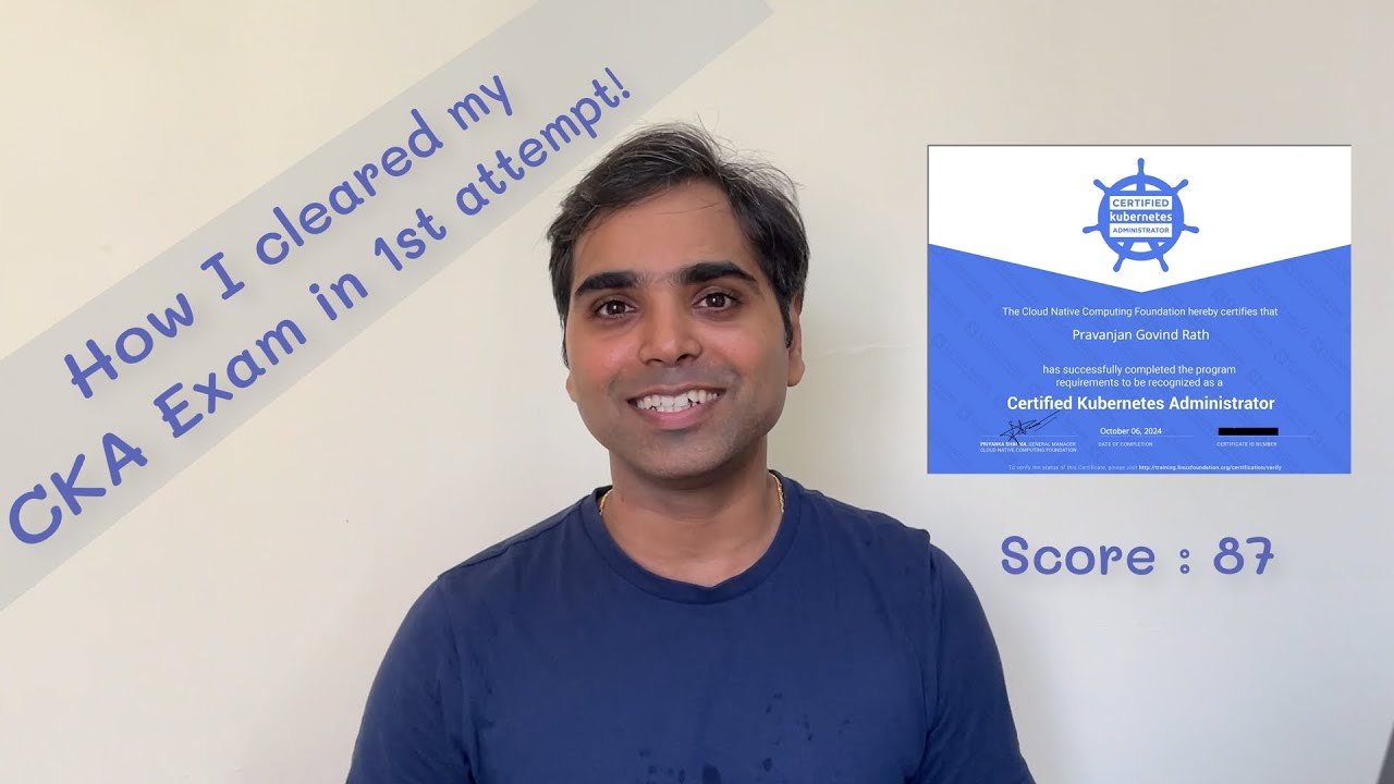 Как я сдал экзамен CKA (Certified Kubernetes Administrator) с первой попытки (2024 год)!
