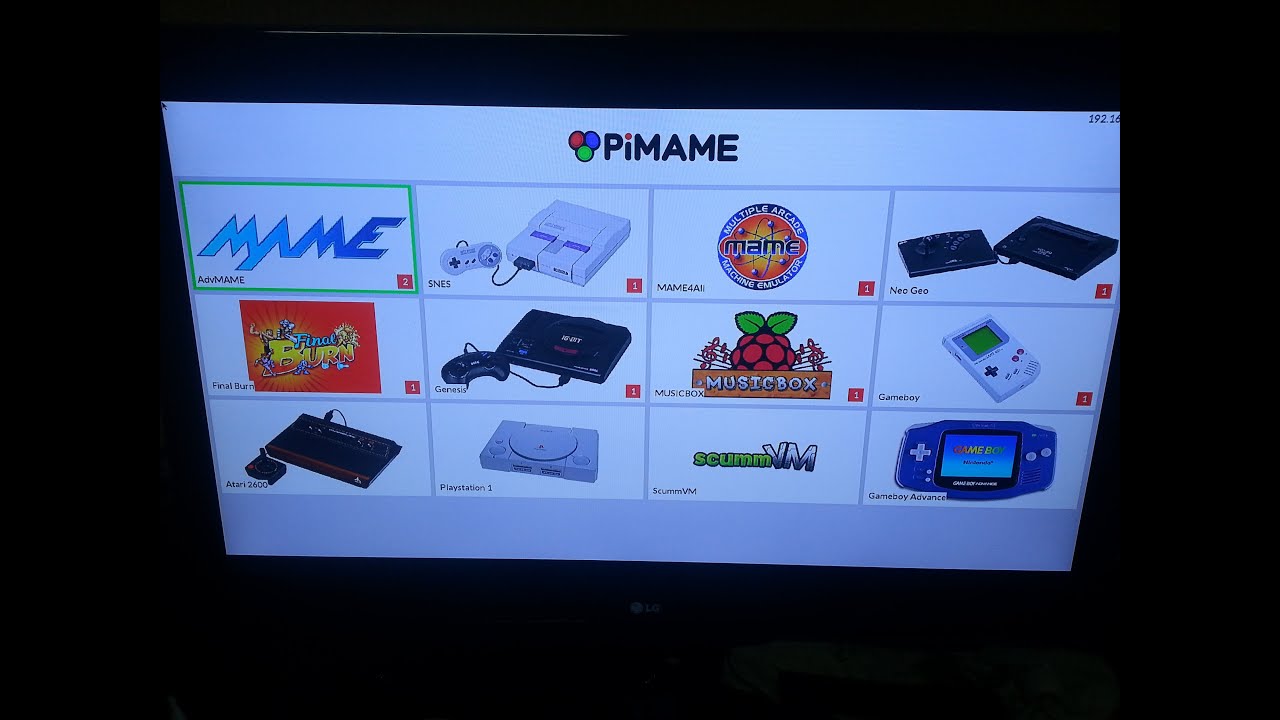 PI MAME VIDEO BOOT