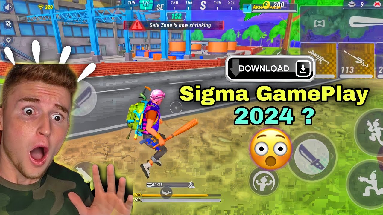 Sigma Solo Vs Squad Match | Sigma Rank Match Gameplay 🎯 How To Play Sigma Game In 2024  @NsFahim01