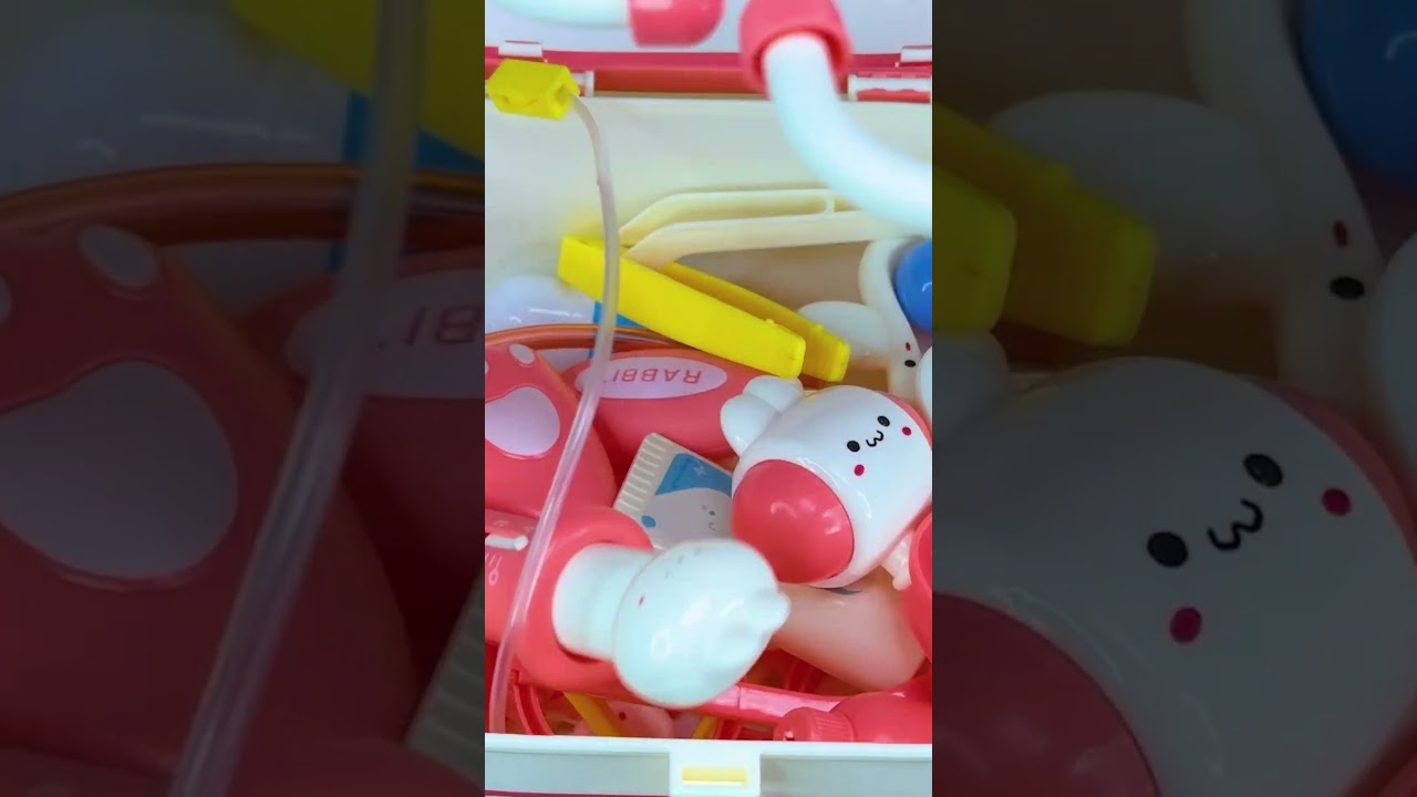 Satisfying With Unboxing Doll News Anchor TV Broadcast Studio Set Toys #shorts