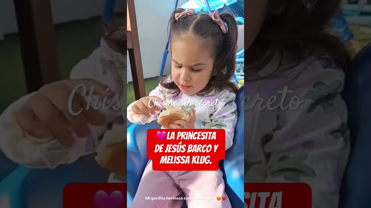 🩷La princesita de Jes&uacute;s Barco y Melissa Klug.