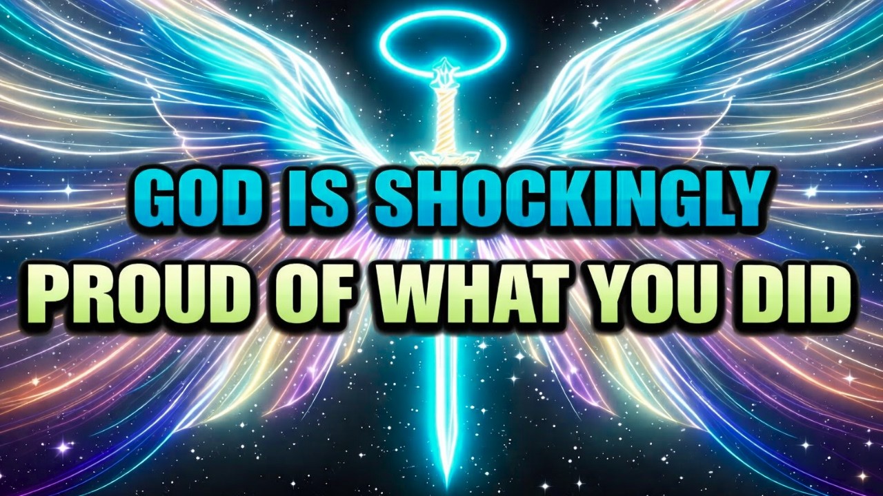 Chosen One, God Is Shockingly Proud Of What You Did — Heaven Recorded It This Morning 🕊️✨