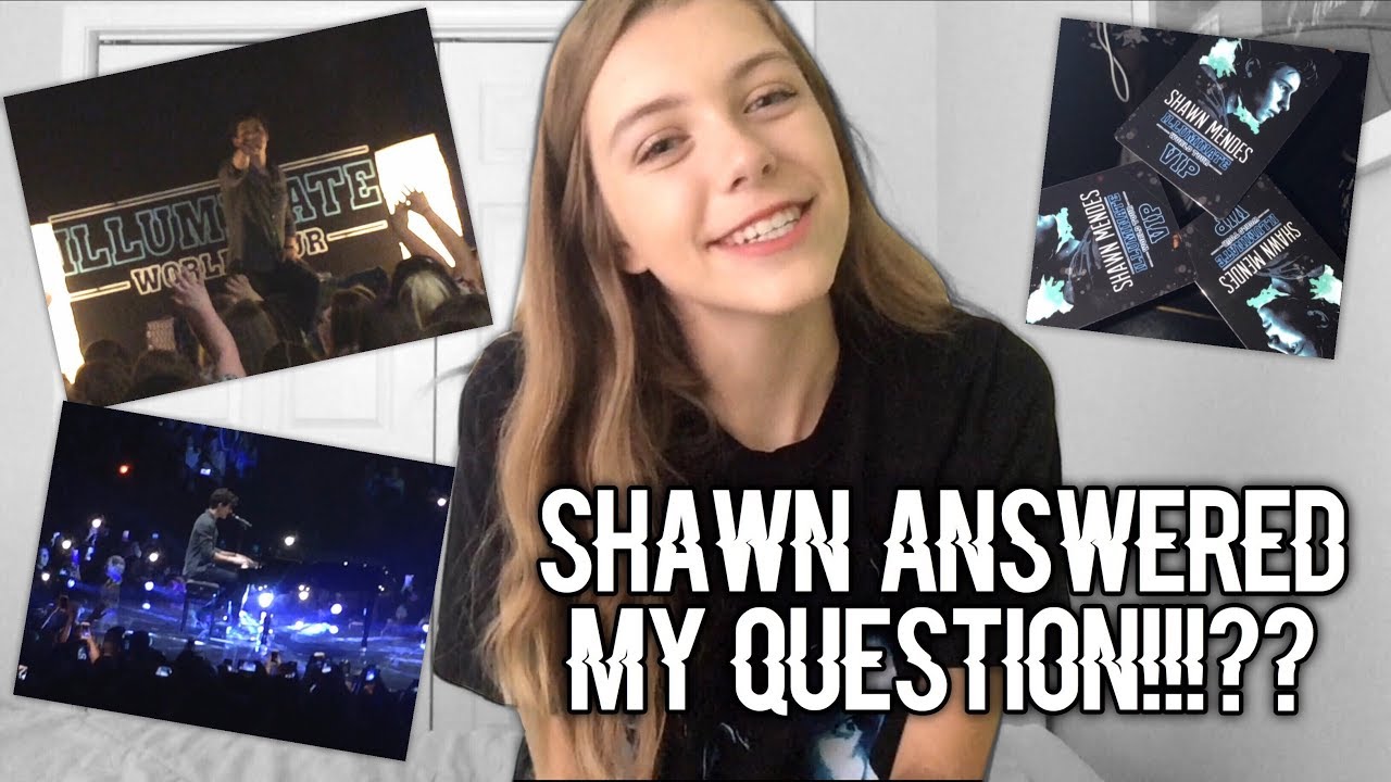 SHAWN MENDES Illuminate Tour Concert/VIP EXPERIENCE