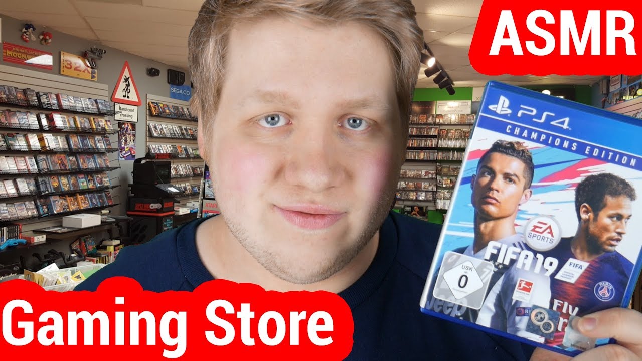 ASMR | Gaming Store Roleplay auf Deutsch/German | DeutscheASMR