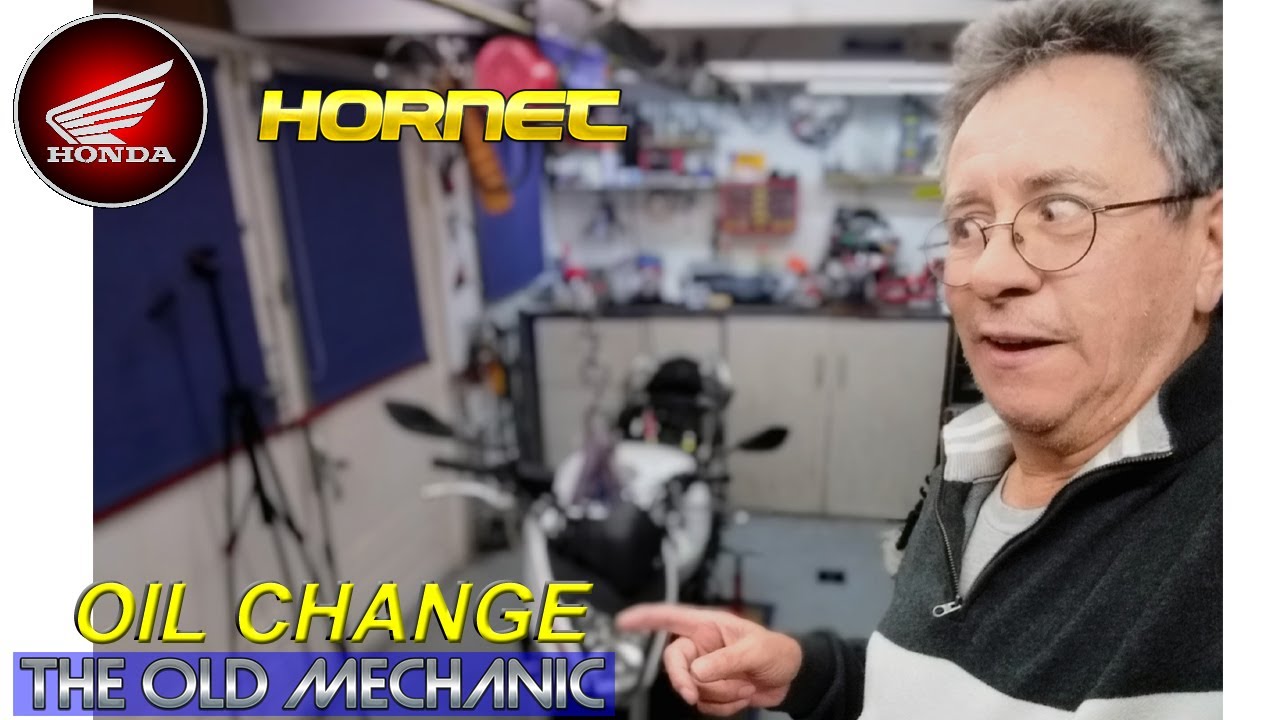 HONDA HORNET CB600F Honda 599 OIL CHANGE  [MADE EASY !] By THE OLD MECHANIC.
