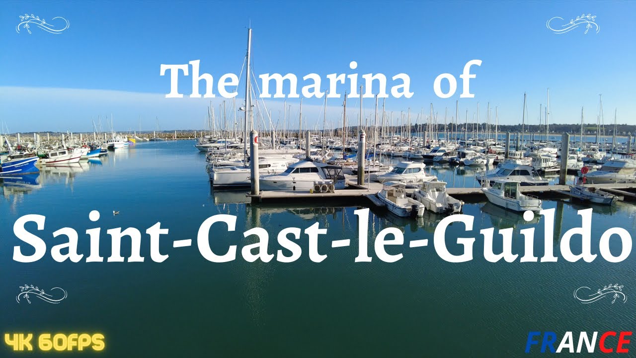 The marina of Saint Cast le Guildo 2022 // Amazing town at sea // France