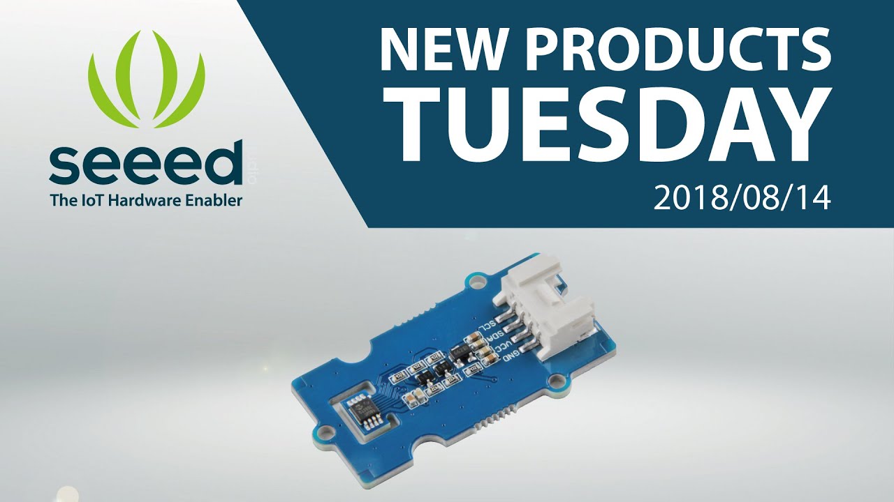 Grove - I2C High Accuracy Temperature Sensor (MCP9808) - #newproductsTuesday