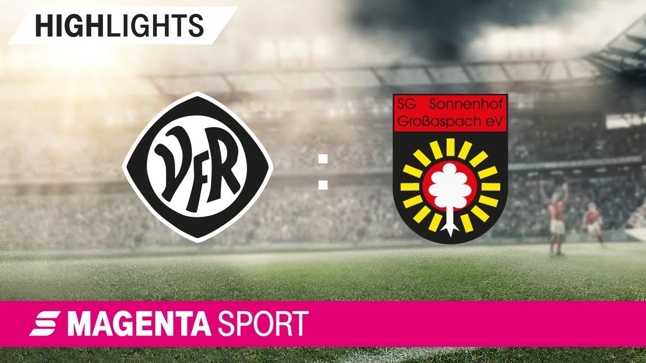 VfR Aalen - SG Sonnenhof Großaspach | Spieltag 25, 18/19 | MAGENTA SPORT