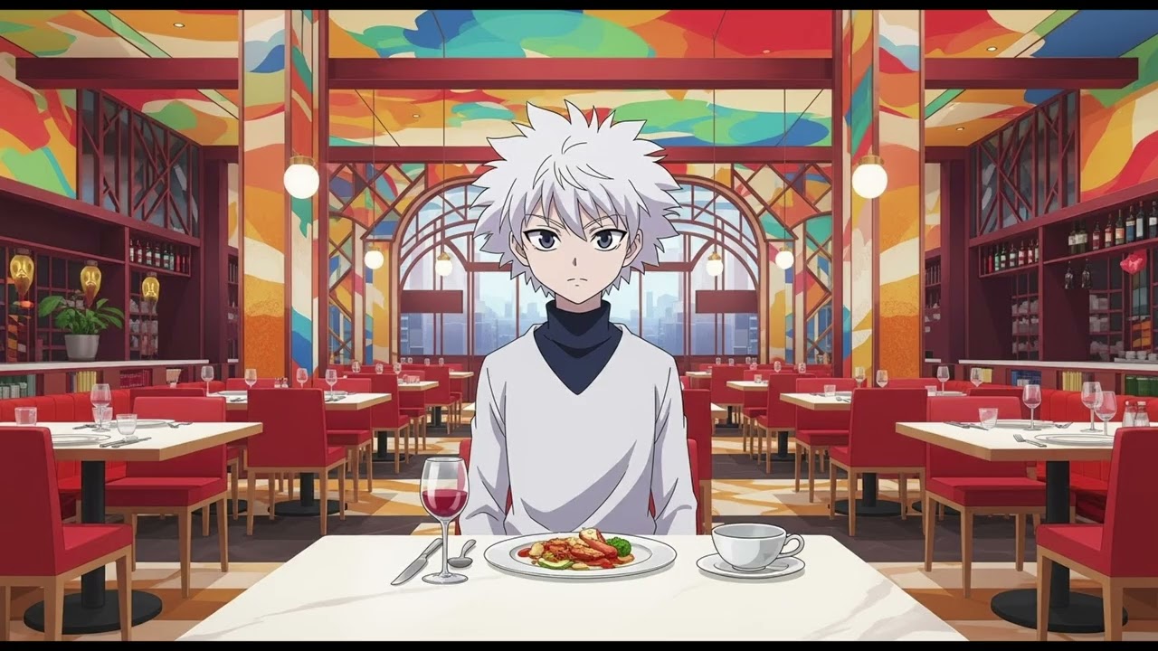 Your first meeting with Tsundere Killua at a restaurant [Sweet]