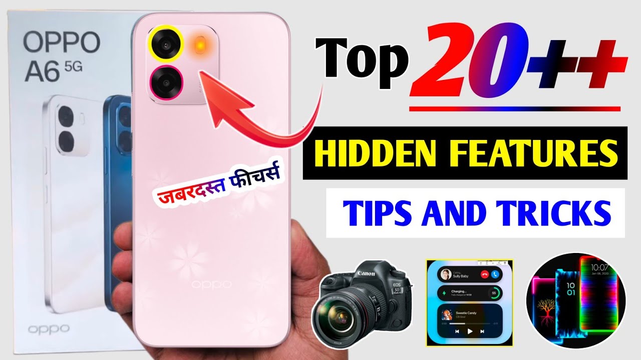 Oppo A6 5G Tips and Tricks | Oppo a6 5g hidden features | oppo a6 5g features 