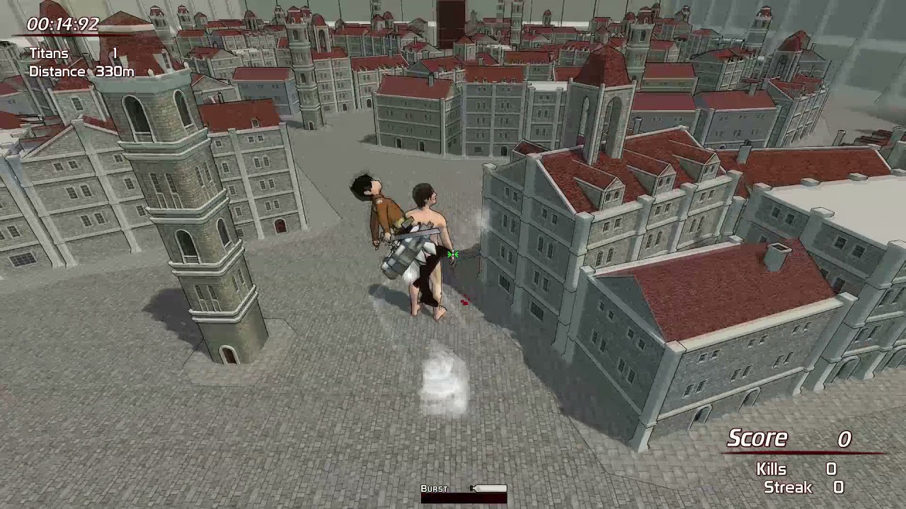 Roark's Attack On Titan Fan Game | Clip 3