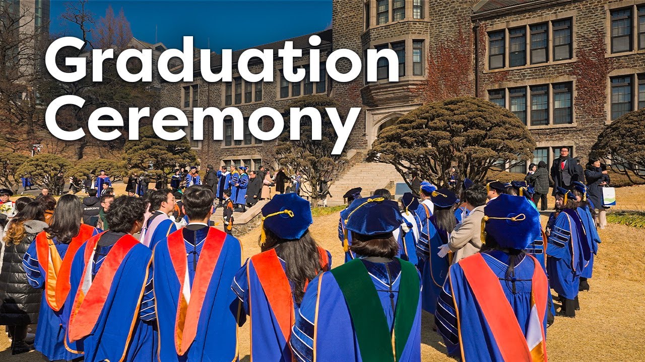 Yonsei University Walking Tour on Graduation Ceremony 🎓 | Seoul Travel 4K HDR