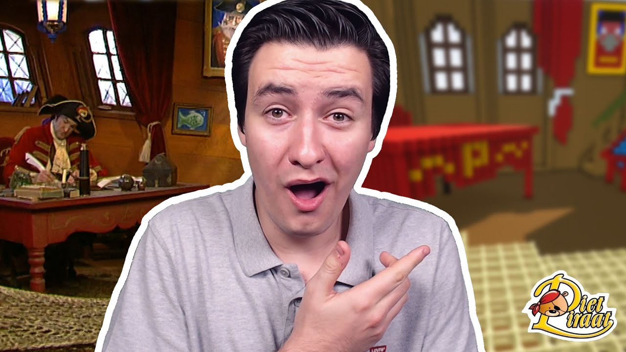 DE SCHEVE SCHUIT VAN PIET PIRAAT BOUWEN IN MINECRAFT!!