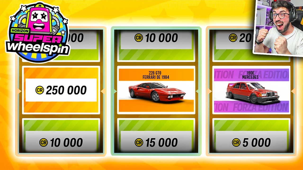 ABRIENDO +80 RULETAS SUPER y NORMALES en FORZA HORIZON 6