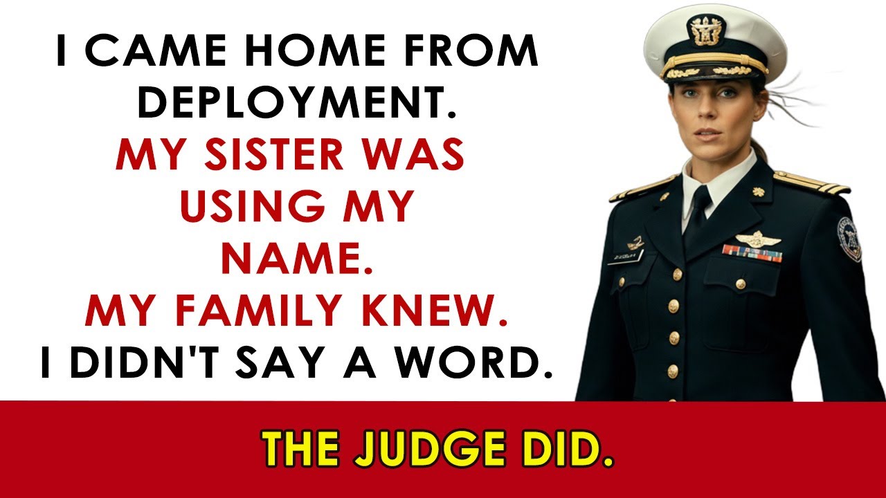 My Sister Stole My Identity While I Was Away — She Never Expected the Judge to Say This