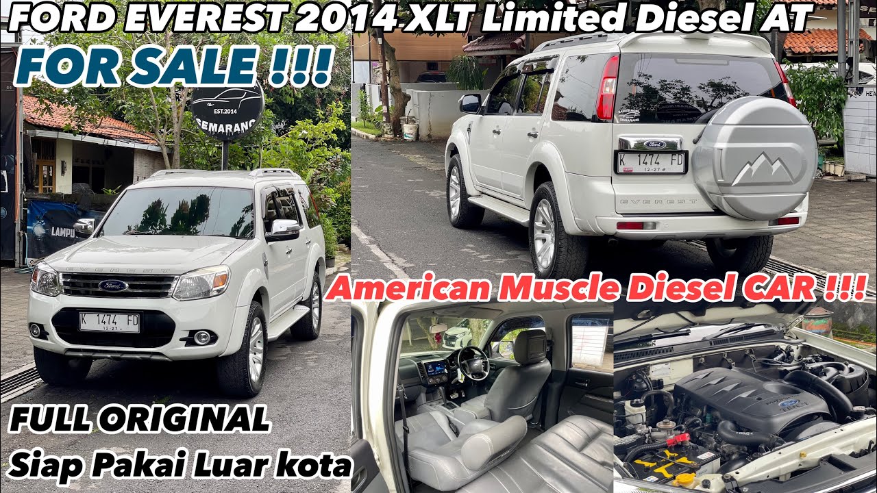 FORD EVEREST 2014 Facelift Xlt Limited Diesel AT #jualbelimobilbekas #innovadiesel #fortuner #pajero
