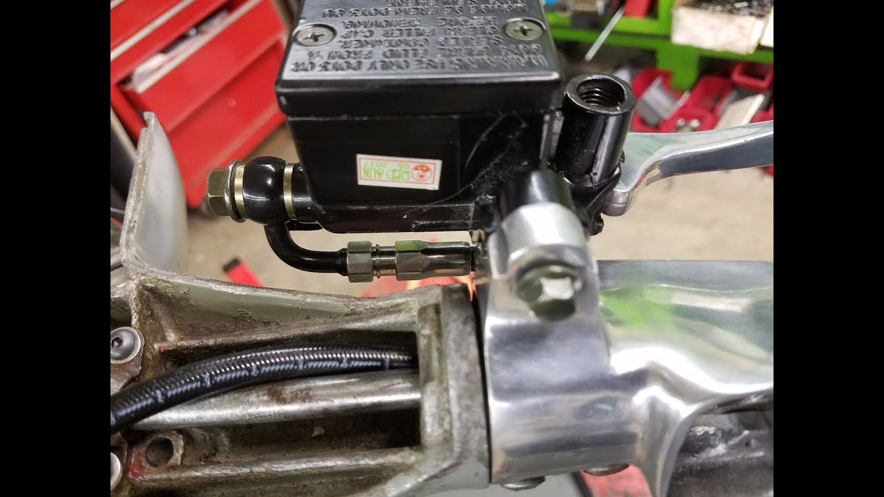 Lambretta Master Cylinder No Notch Headset Modification