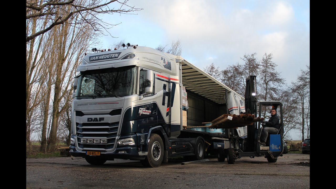 DAG VOL VREUGDEN MET DE NIEUWE #DAF XG+ VAN VAN HEUGTEN TRANSPORT!!!