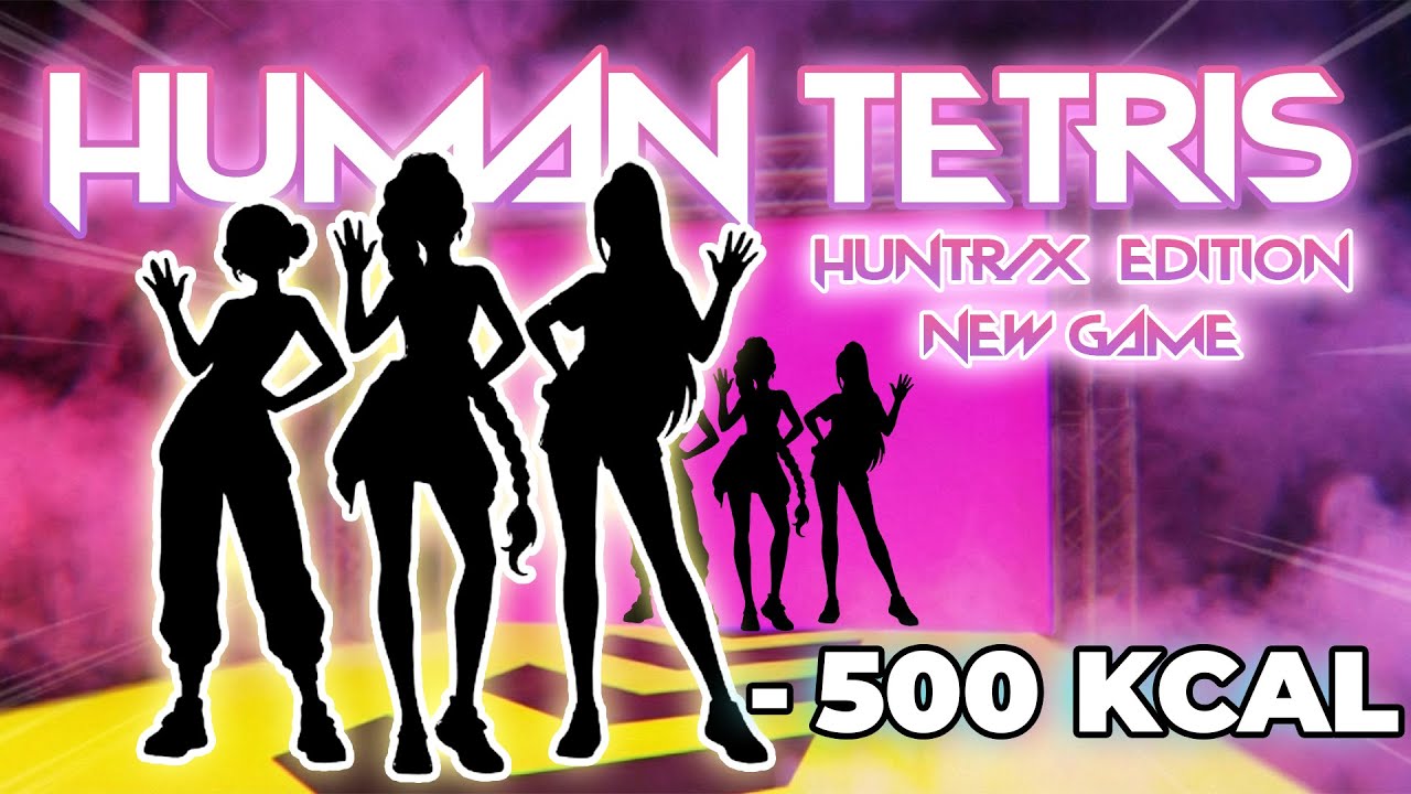 HUMAN TETRIS CO-OP | KPop Demon Hunters | High Quality Immersive Interactive Warm Up | –500 kcal