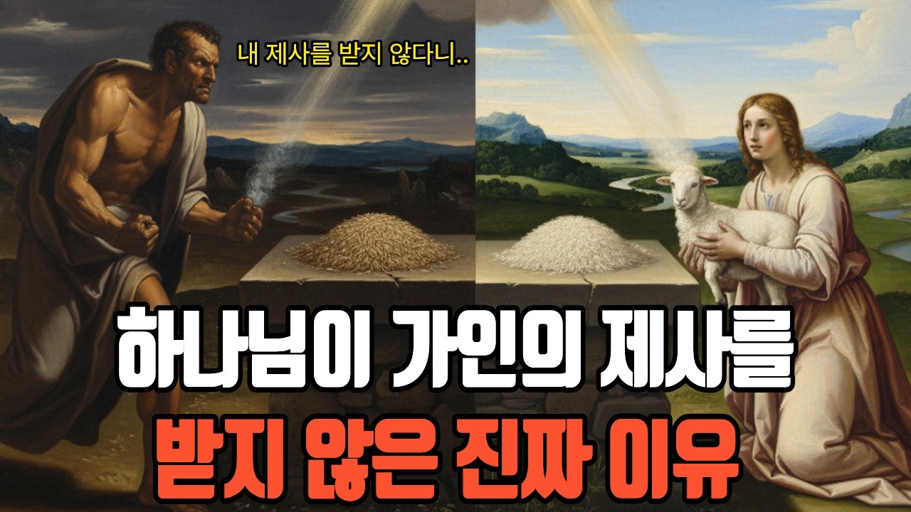 [성경탐구]인류 최초의 살인자 가인이 2026년 우리에게 보내는 소름 돋는 경고