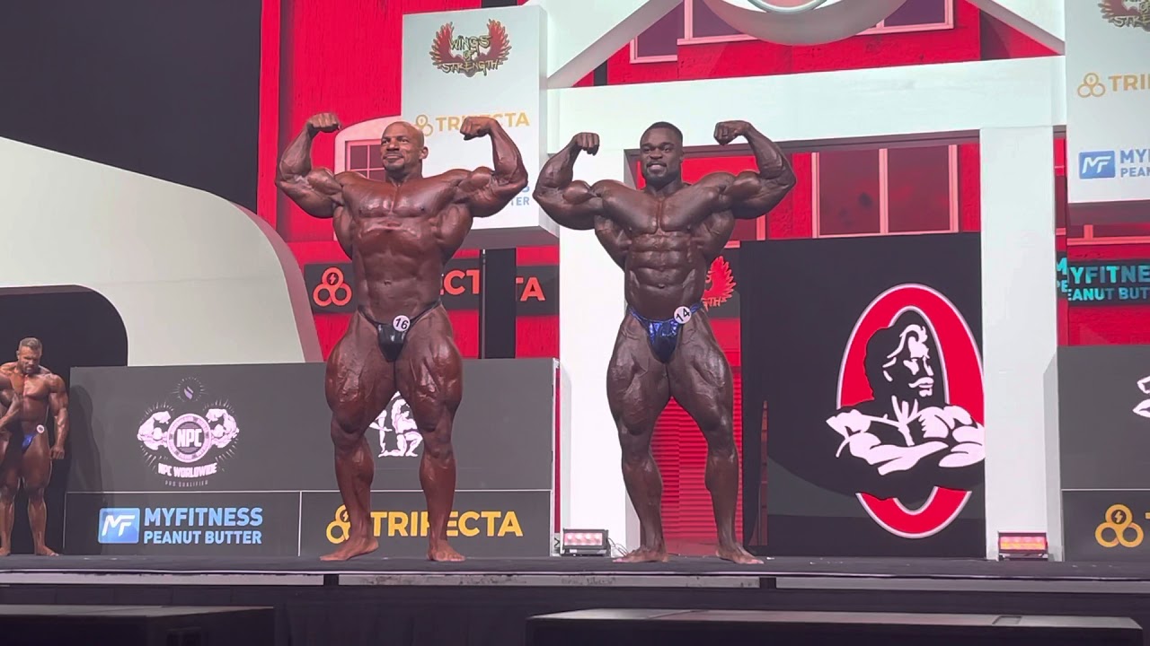Top 2 open man bodybuilding big Ramy Vs Brandon