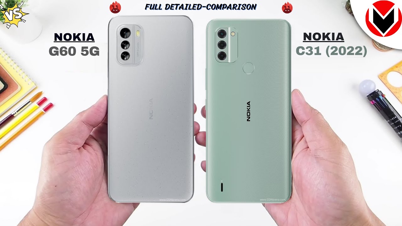 Nokia G60 Vs Nokia C31