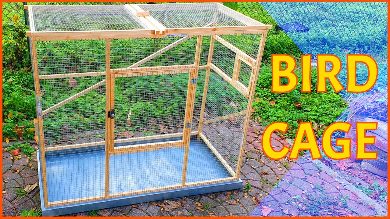 How to - Building a cheap wooden cage for cockatiels
