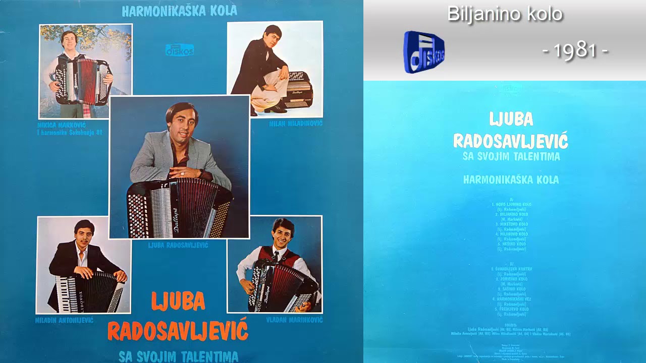 Ljuba Radosavljevic - Biljanino kolo - (Audio 1981)