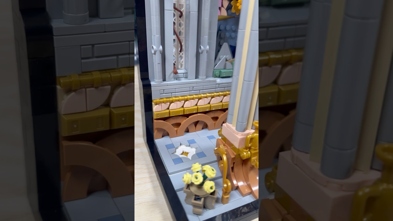 Adding INTRICATE Details to LEGO VALINOR MOC #lego #legolotr #legomoc #legomocshowcase #legocreation