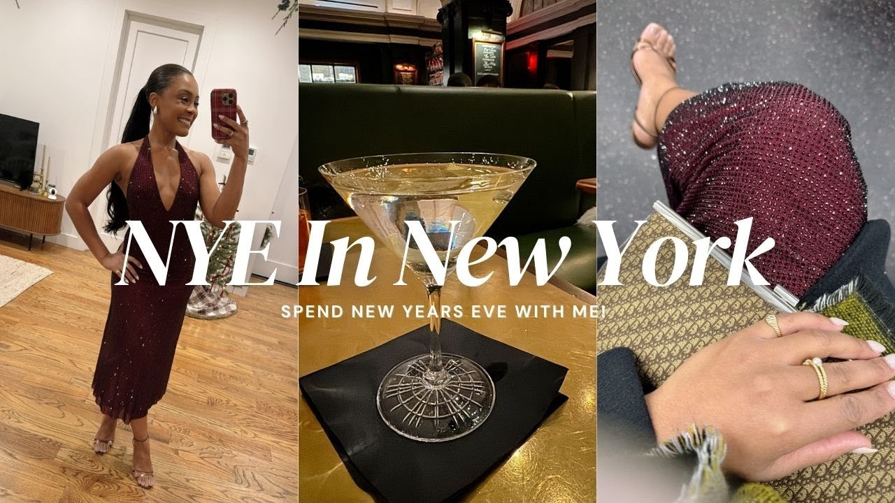 New Year’s Eve in NYC | Getting Ready, Outfit Decisions & Dinner Plans