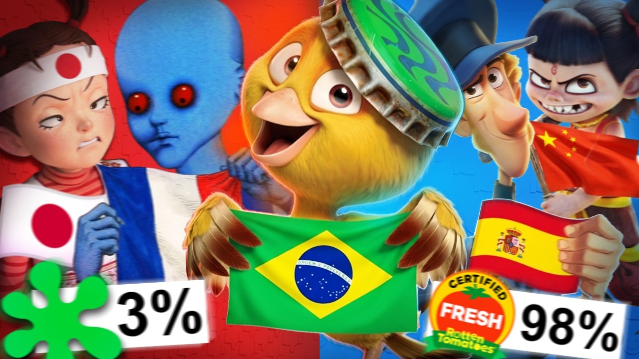 A PIOR e a MELHOR Anima&ccedil;&atilde;o de Cada Pa&iacute;s.