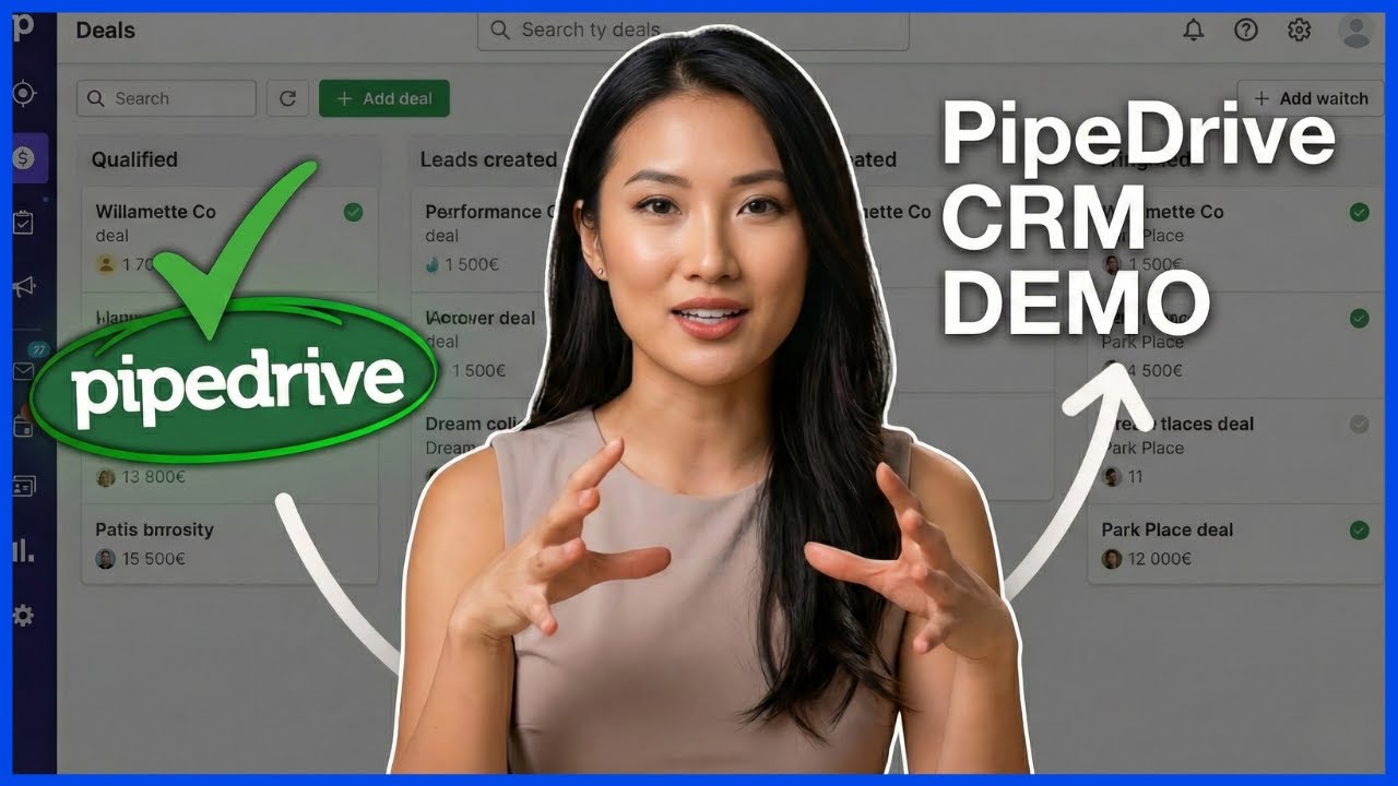 💰Pipedrive CRM Demo + Complete Overview and Dashboard Walkthrough | Watch Before You Start!