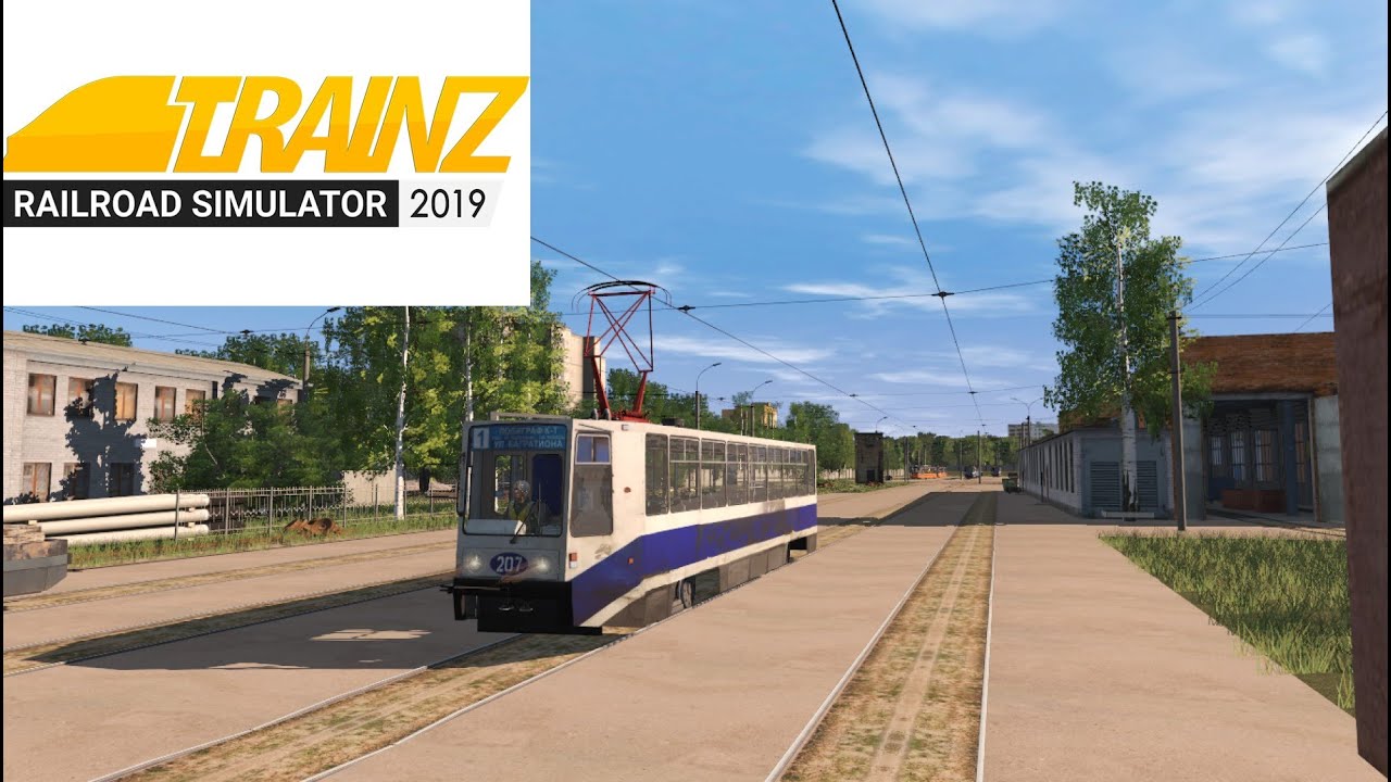 Trainz 19 | 71-608К(КТМ-8К), маршрут №1 г.Смоленск