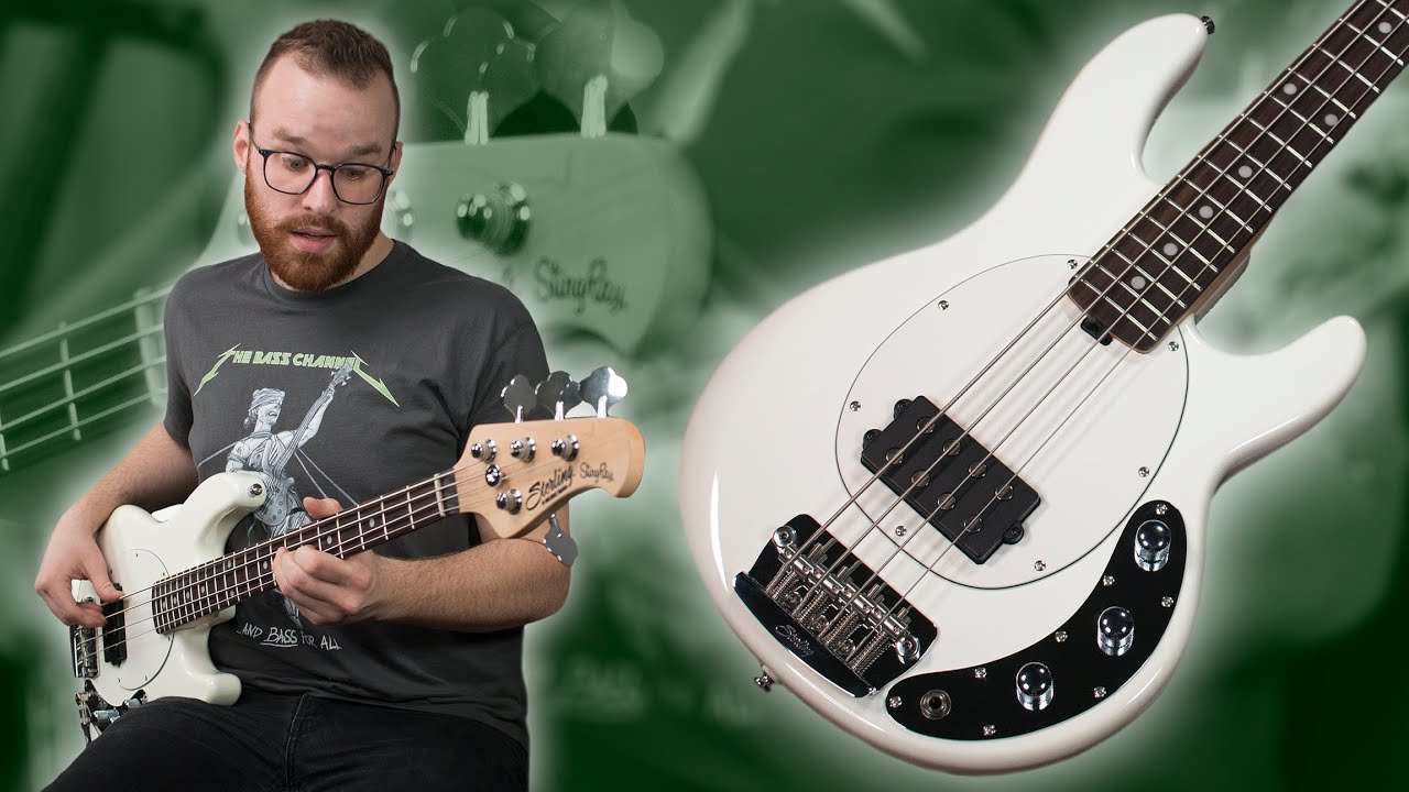 Громкий и мощный скат Stingray от Sterling от Music Man! [Демо]